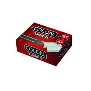 Caja Corchetes N°26/6 1000 Unid. Colon