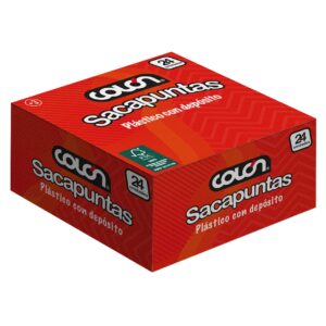 Sacapuntas Plástico Simple Con Depósito