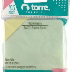 Blister Torre Notes Verde Pastel 7