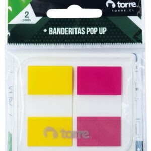 Blister Banderitas Pop Up 2 Colores