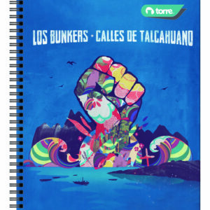 Cuaderno Universitario Clásico Los Bunkers 7Mm 100Hjs.