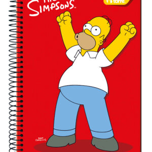 Cuaderno Top Simpsons 7Mm 150H Torre