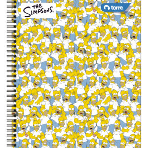 Cuaderno Universitario Clasico Los Simpsons 2 7Mm 100H Torr